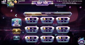 Trò chơi game bài đa dạng